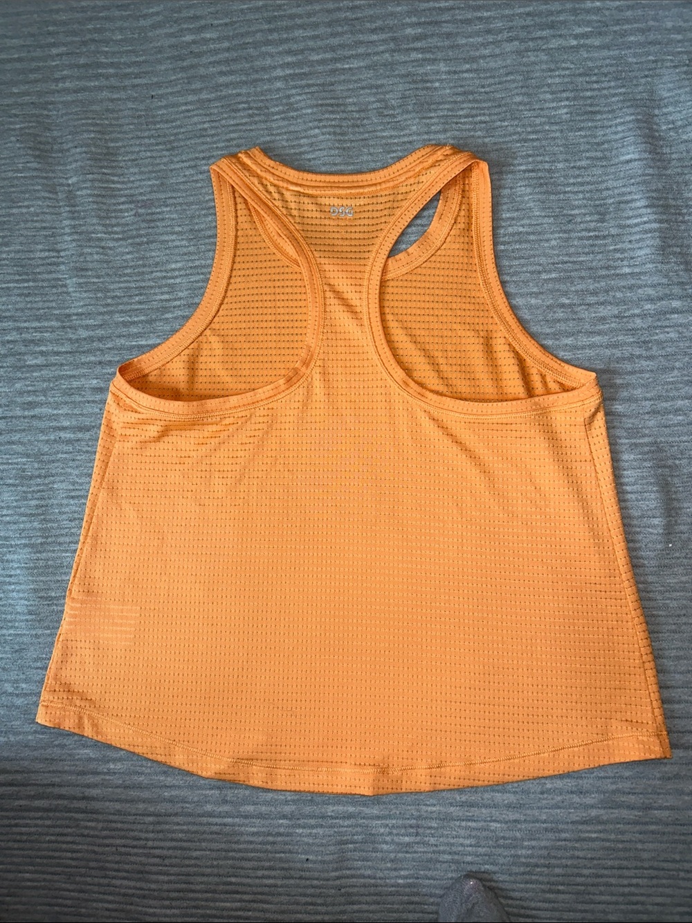 DSG Orange Mesh Racerback Tank - Picture 3 of 4